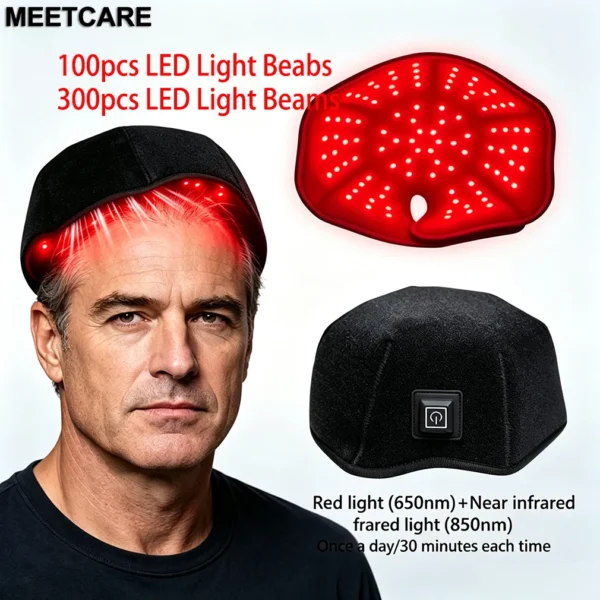 LED Red Light Wellness Helmet, 660nm/850nm S99879ba8de734e48a84f600d29b4fe55D