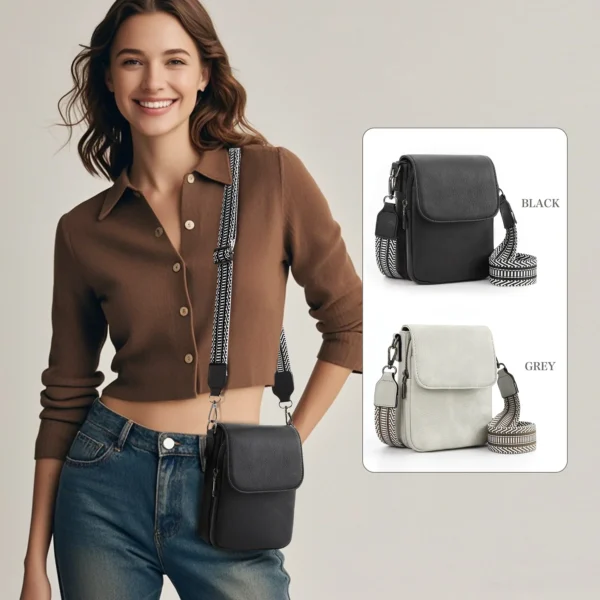Mini Crossbody Bag Portable Mobile Phone Bag Multi-pocket Card Slot Fashion S9bc3476ddddf44099e6dbe79f35777aal