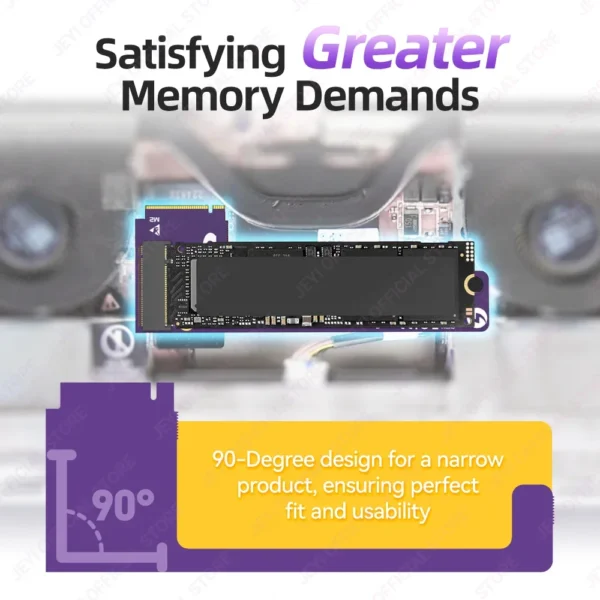 M-Key NVMe Expansion Card, 2230 to 2280, Compatible with ROG Ally S9e766fb573c140b6bca1dfb4dd04f6b3p