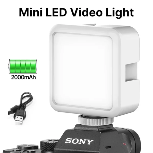 Ulanzi VL49 Mini LED Video Light 2000mAh CRI 95+ 5500K Portable S9fbfc8ba4f5a4a16a7c6bcd45f3f7fbcY