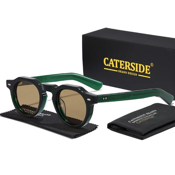 CATERSIDE Acetate Simple Men Sunglasses Polarized Small Frame High-Quality Frame Sun Sa08b42c8576342eaa632ca6e32ad3edcs