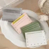 Ultra-Thin Cracked faux leather Card Wallet
