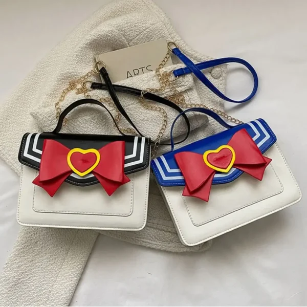 Kawaii Bowknot Shoulder Bag for Young Women Sa1ff6d1c6b1b4d4eb7a6b421490577a12