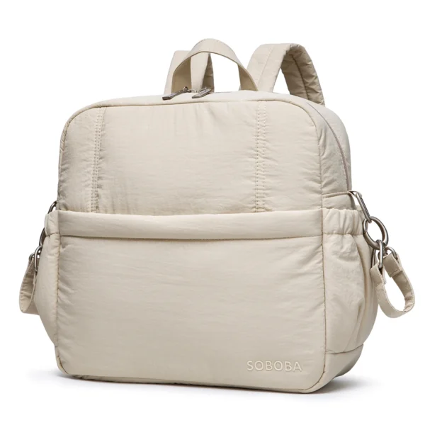 Soboba Large Capacity Diaper Backpack Multi-functional Nappy Changing Bag for Newborns Sa27728efc2cd4eeb8efee7a19da27f13l