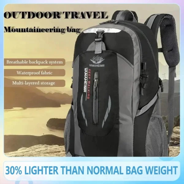40L Large Capacity Hiking Backpack Sa30ed48c6ca94ef58881bf13349a6342V
