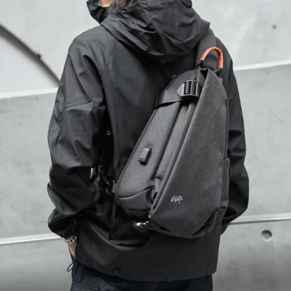 Anti-Theft Crossbody Sling Backpack, Unisex Sa525bbdc38c44481bda1626f417d345ae