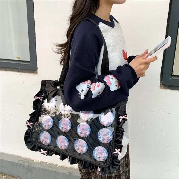 Cute Commuting Shoulder Bag Crossbody Handle Bag for Anime Fans Big Sa7255985ef5b41b9a3e995b9b303542cT