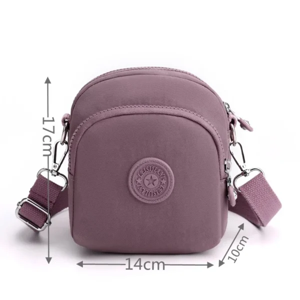 Waterproof Nylon Crossbody Bag for Women Casual Shoulder Purse Female Top-Handle Saf9ee1d2b9384485ace656d6d3f59889O