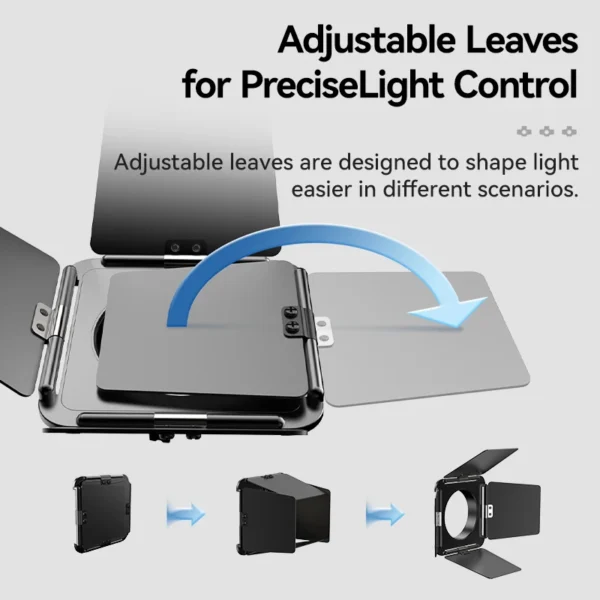 Ulanzi Four-blade Light Barrier with Mini Bowens Mount Bayonet for Ulanzi Sb068c08bb07b44a788033b3f4eb46319W