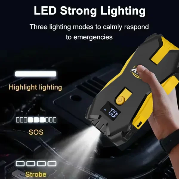 12V 2000A Portable Car Jump Starter, 18800mAh Sb0f22dbff39d4da88db5403c87635d2fR