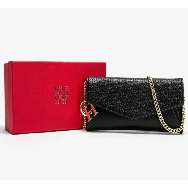CH Clutch Bag For Women Handbag Fashion Embossed Gold Chain Shoulder Sb17b4ddb98f848a7beb3732bc81539a6J