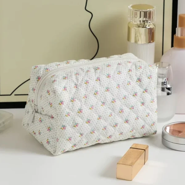 Floral Printed Lipstick Storage Makeup Bag Women's Cosmetic Bag Beauty Organizer Sb189f8f33c5f49a5994371e6b4ff6989A