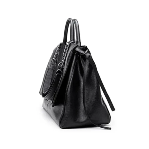 Elegant Tote Bag With Zipper, Women's Trendy Handbag, Vintage Leather Crossbody Sb2ac27492337483d9128025319531b257