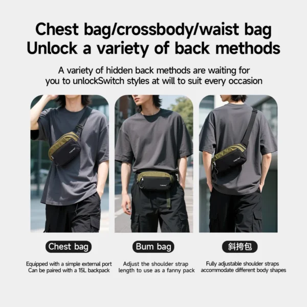 Lightweight Sling Crossbody Bag, Splash-Resistant Sb51ddf14a79740eba768769a2590a13cq