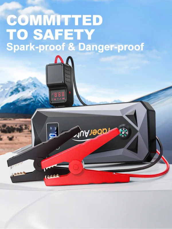 4000A Car Jump Starter Power Bank, 26800mAh Sb574c76214a44487b6af145d31f9be5eB