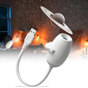 Mini Galaxy Star Projector Two In One Night Light Home Background