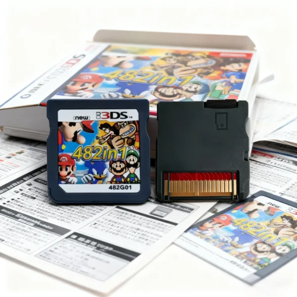 482 in 1 Compilation DS NDS 3DS 3DS NDSL Game Cartridge Sb9cc6a04aeba407bbe04b567fe085ee1k