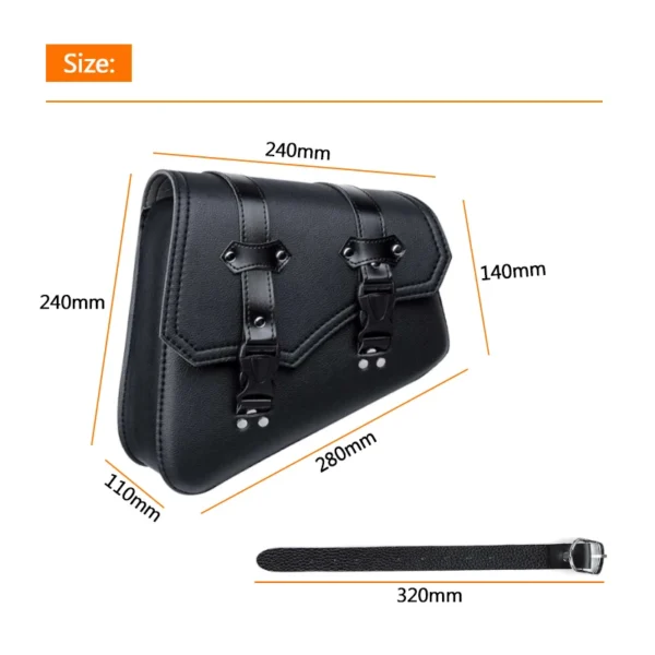 Universal Motorcycle Saddle Bag with Water Bottle Holder Sbb8ac277ce554bc08d2be3fe833a5d83C