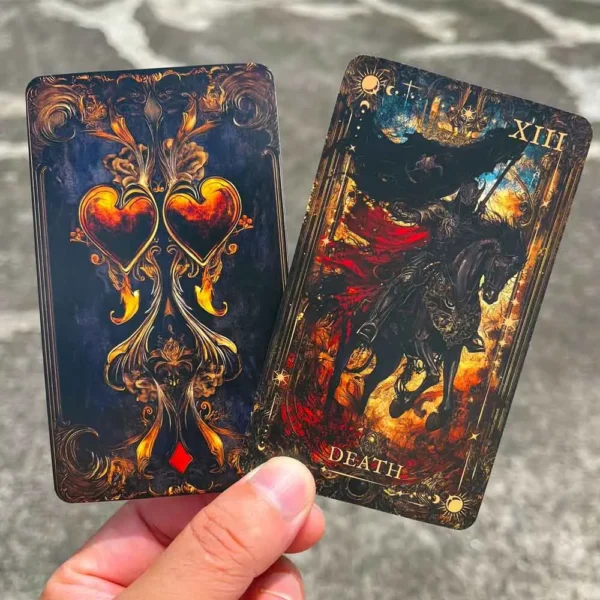 78Pcs Magic Arcana Tarot Deck, 13x8cm, Traditional Play, Unlock Inner Fire, Sbe2b4d622d3d40d3ba10cb298c2d6818Y