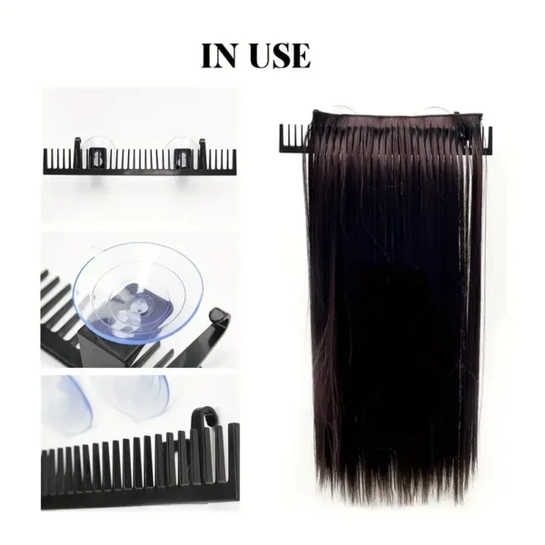 2pc Portable Hair Extension Holder , Wall-Mounted Lightweight Woven Wig Storage Sbff425771a2a4975a88e6e08c559221aQ