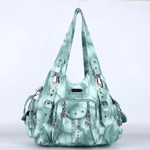 Vintage Women's PU faux leather Satchel Shoulder Bag Sc463f47c78d043e184fa8f0021e19b671