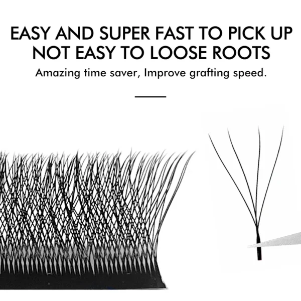NATUHANA W Shaped 4D 5D 6D Clover Eyelash Extensions Individual Premade Sc5fd45de109d4b959d48bfe186f16823C