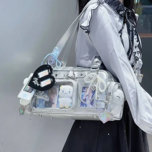 Y2K Star Chain Transparent Ita Bag Sc7f2da7ba8ec459a947a22ef7a4d3038S