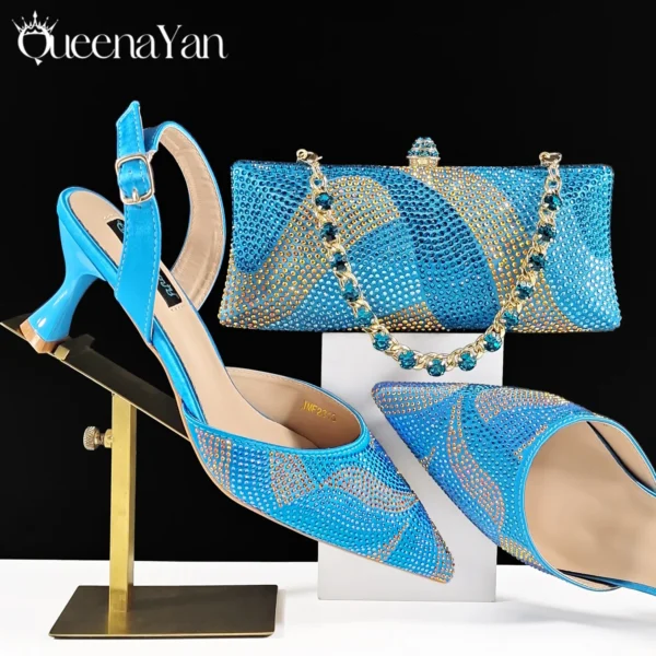 Fashionable European-Style Shoes and Bag Set Scafaa01d71a5424f9b68eab06b742fbdh