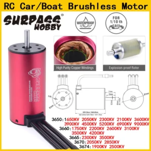 BuyerFriends Brushless Motor for RC Vehicles, KK Series