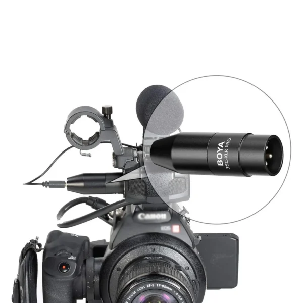 BOYA 35C-XLR Pro 3.5mm TRS(Female) to XLR(Male) Adapter with Power Converts Scf5815c1250a46bc90a15a4af0a1fd686