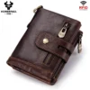 Men's Faux Leather Short Wallet