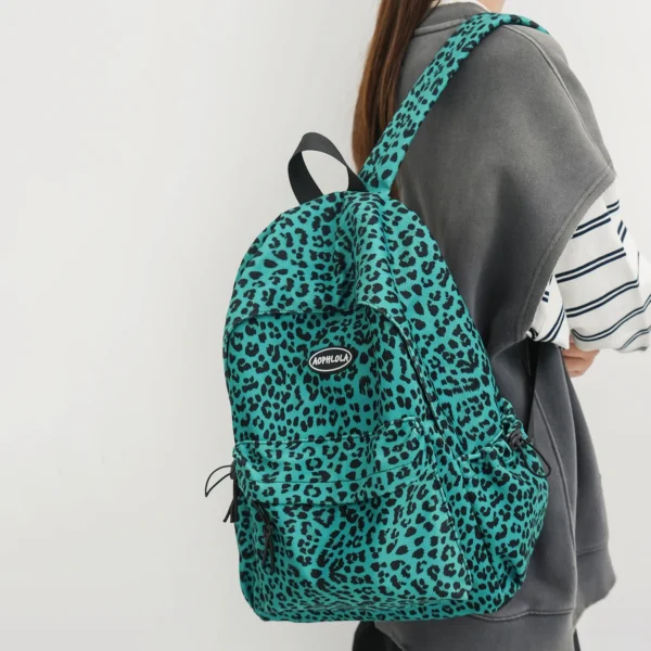 Leopard Print Suede School Backpack for Teens Sd1cb1b0015f04a669514ddb1a06c51bbX
