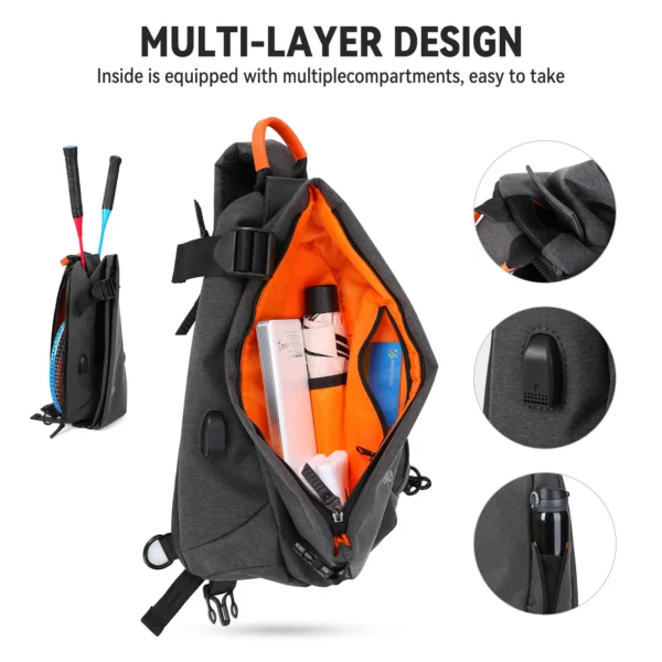 Anti-Theft Crossbody Sling Backpack, Unisex Sd36690c48c524ca098a2240b2de088ecz