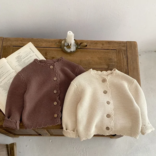 Autumn Baby Cardigan - Long Sleeve Knit Sweater Coat for Boys Sd4047e4e1377495e9b2d0ac9449f0b90Q