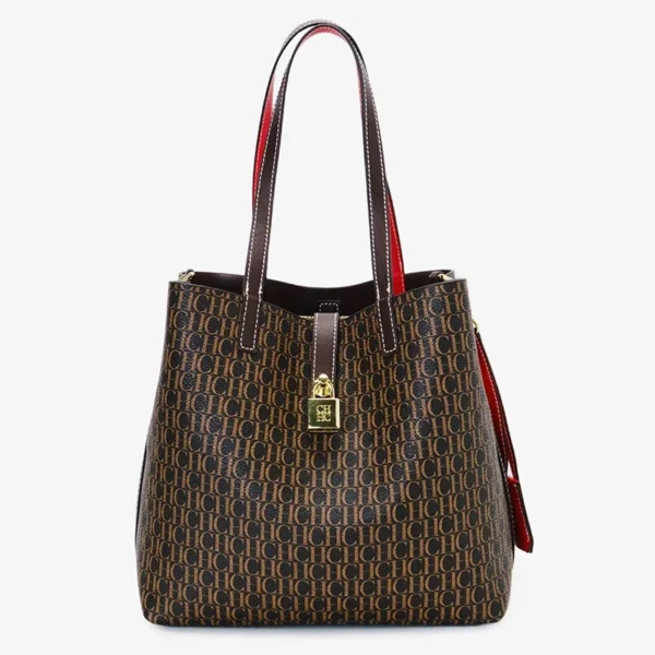 CH Tote Bag For Women Handbag Fashion Monogram Shoulder Bag Leather Sd542d1c677ec47689aa2a90d18adb7318