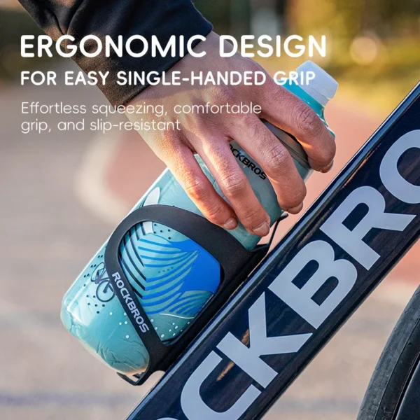 Insulated Cycling Water Bottle, 620ml, Silicone Sd67094d5f931490eae79bf531a9e93b2Z