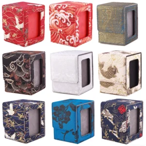 100+ Trading Card Deck Box Holder Commander Card Carrying Organiser Case