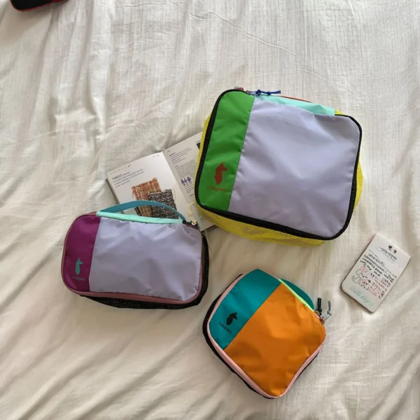 3-Piece Patchwork Travel Toiletry Bag Set Sde4a6ef32cf349448f98966289cca68b2