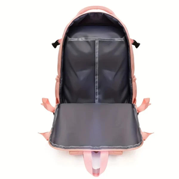 Versatile Women's Travel Backpack with Shoe Compartment, Multi-pocket Laptop Bag with Se0c4cafb2db6402f9ec96aae4731c23ah