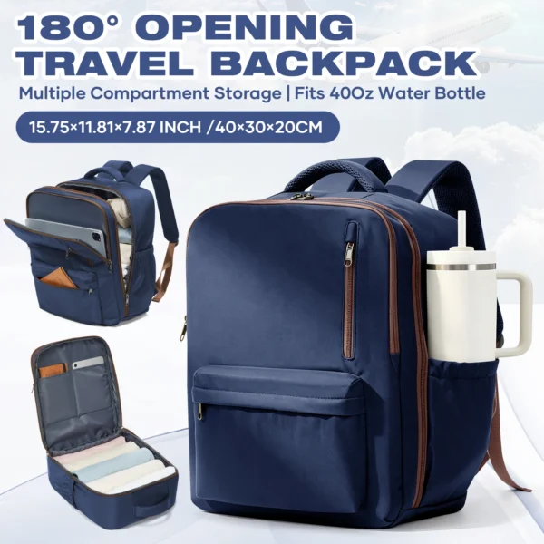 40x30x20cm Cabin Travel Backpack, Ryanair-Compliant Size Se1be959ab21949a2a1cb573460117fa18