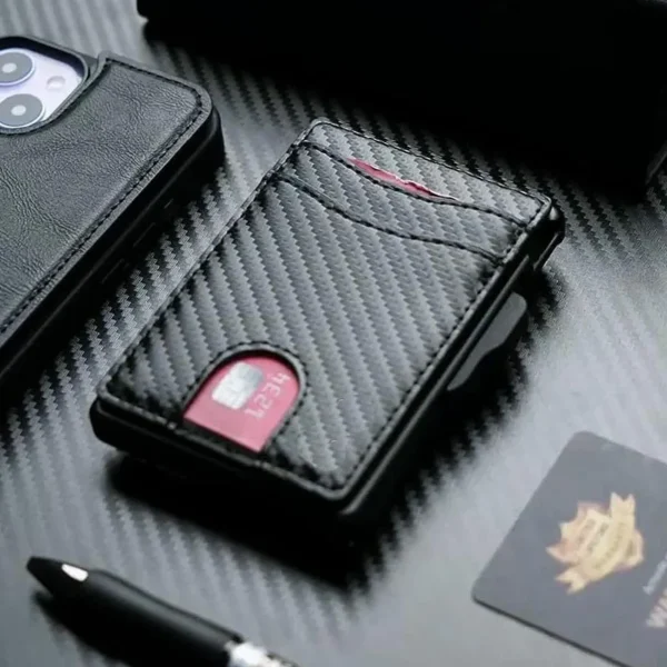 Carbon Fiber Metal EDC Credit Card Holder Se1edfa33799342c88e13b20cfd5ee91e3