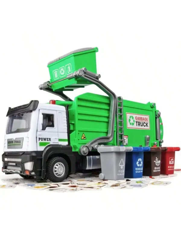 Realistic Garbage Truck STEM Learning Toy Set Se20af96e60bc447e93d4026bf8bb66aa0