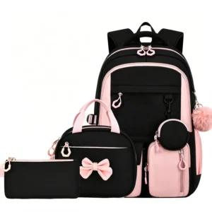 Kawaii Primary School Backpack Set for Girls
