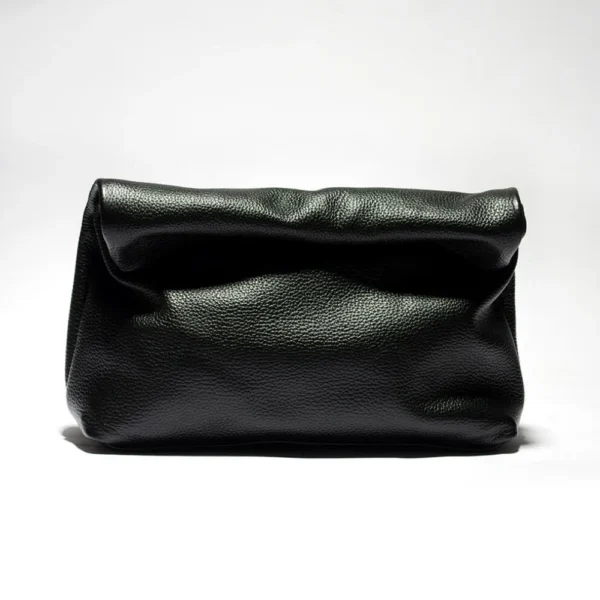 Women's Genuine Cowhide Leather Foldable Handbag Se3d21d1a417f4c4d91f13b50b5d09033j