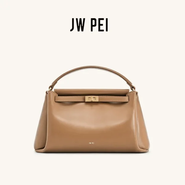 JW PEI handbag buckle bag new women's crossbody small square bag Se401b91f3f284337b8d53b5247f8327ef
