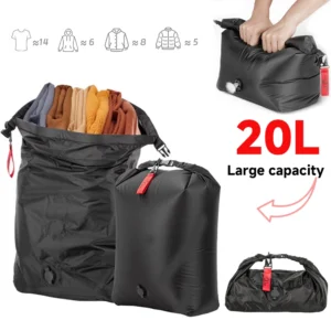 Vacuum Compression Storage Bag Portable Large Capacity Waterproof Luggage Bag Clothes