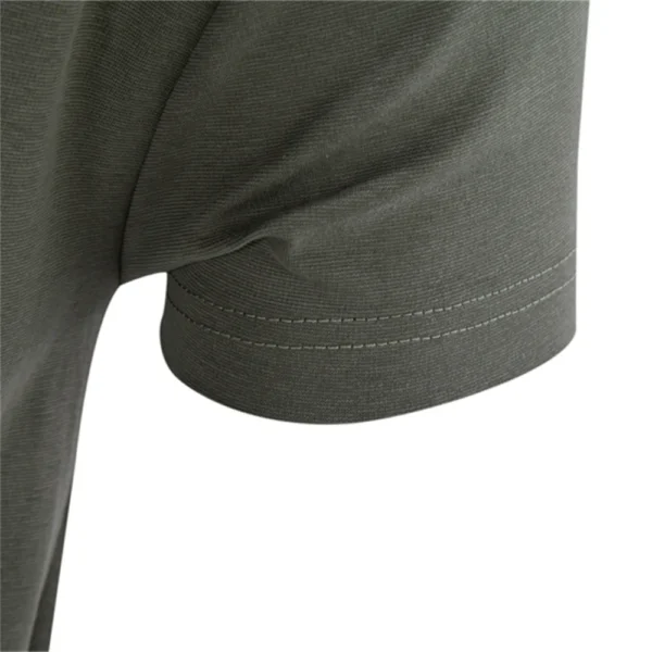 AIOPESON Men's Cotton O-Neck T-Shirt Soft Touch Comfortable Solid Color 8 Se4cf1757fdde41449f4c366e56e8916cM