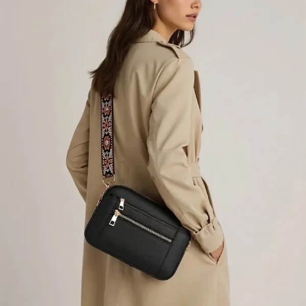 Retro Zipper Crossbody Bag Se5a3e8090df34bd7aae64b713450e82bU