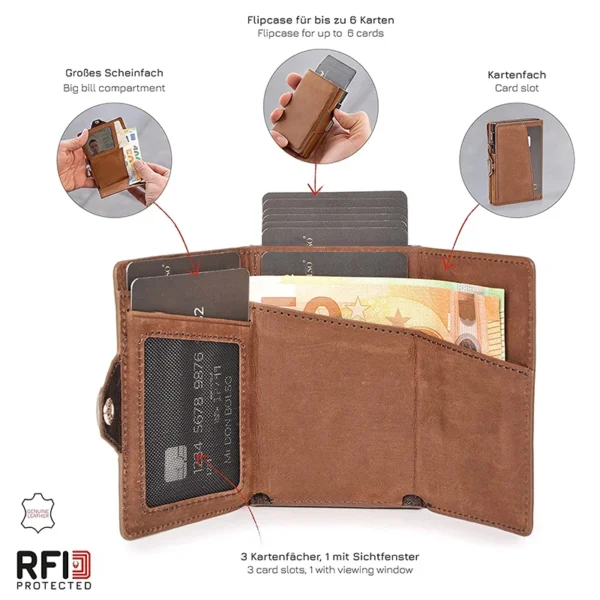 Pop-Up Credit Card Case with RFID Protection