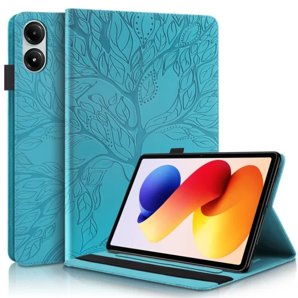 12.1-Inch Tablet Case for Poco Pad M1, Embossed Tree Design Se5cac9da92774e3fb50cb622786ed13fU